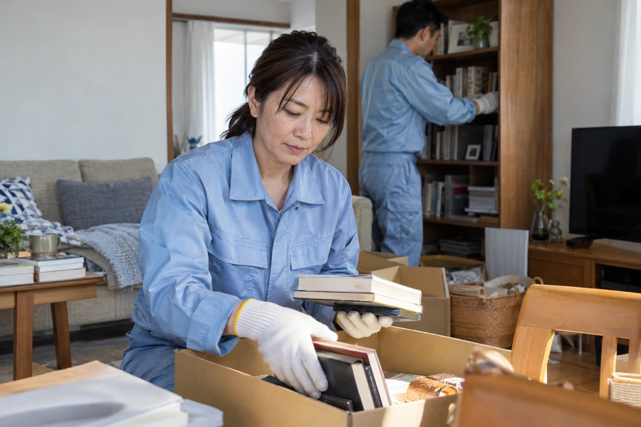 お片付け・不用品整理事業部のイメージ